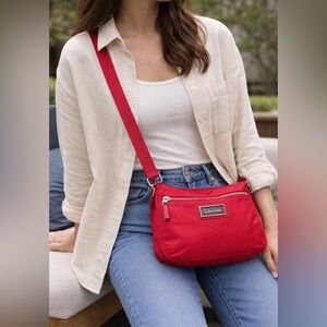 Calvin Klein Vibrant Red Crossbody Bag